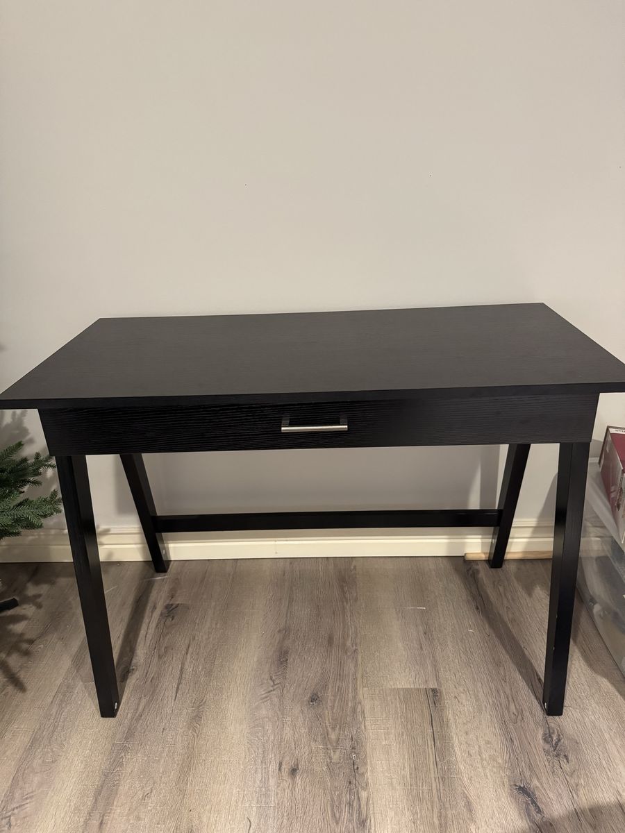 Black desk