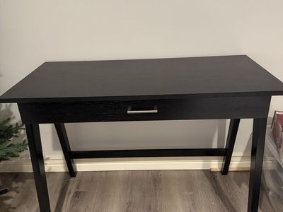 Black desk