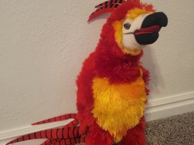 Harry Potter The Wizarding World of Universal Studios Fawkes Phoenix Bird Plush Toy