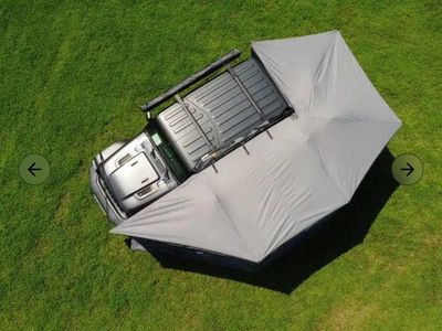 NaturNest 270 plus awning with enclosure room