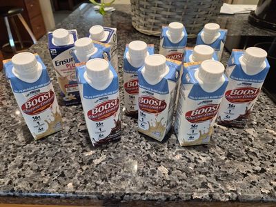 Nestlé Boost Glucose Control & Ensure Plus Nutritional Drinks - Mixed Flavors (10-Count Lot)