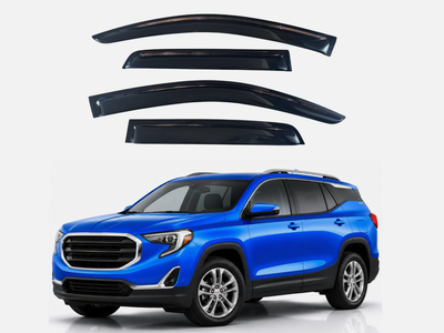Window Visors Rain Guards for 2018-2023 GMC Terrain Out-Channel Vent Deflectors