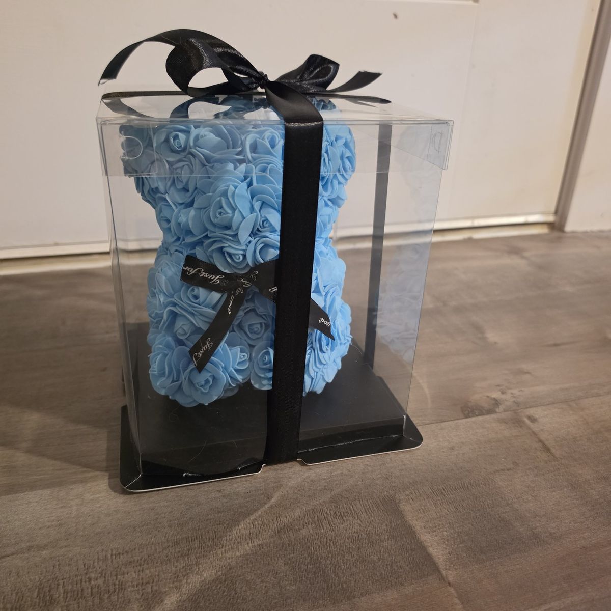 Handmade Rose Teddy Bear