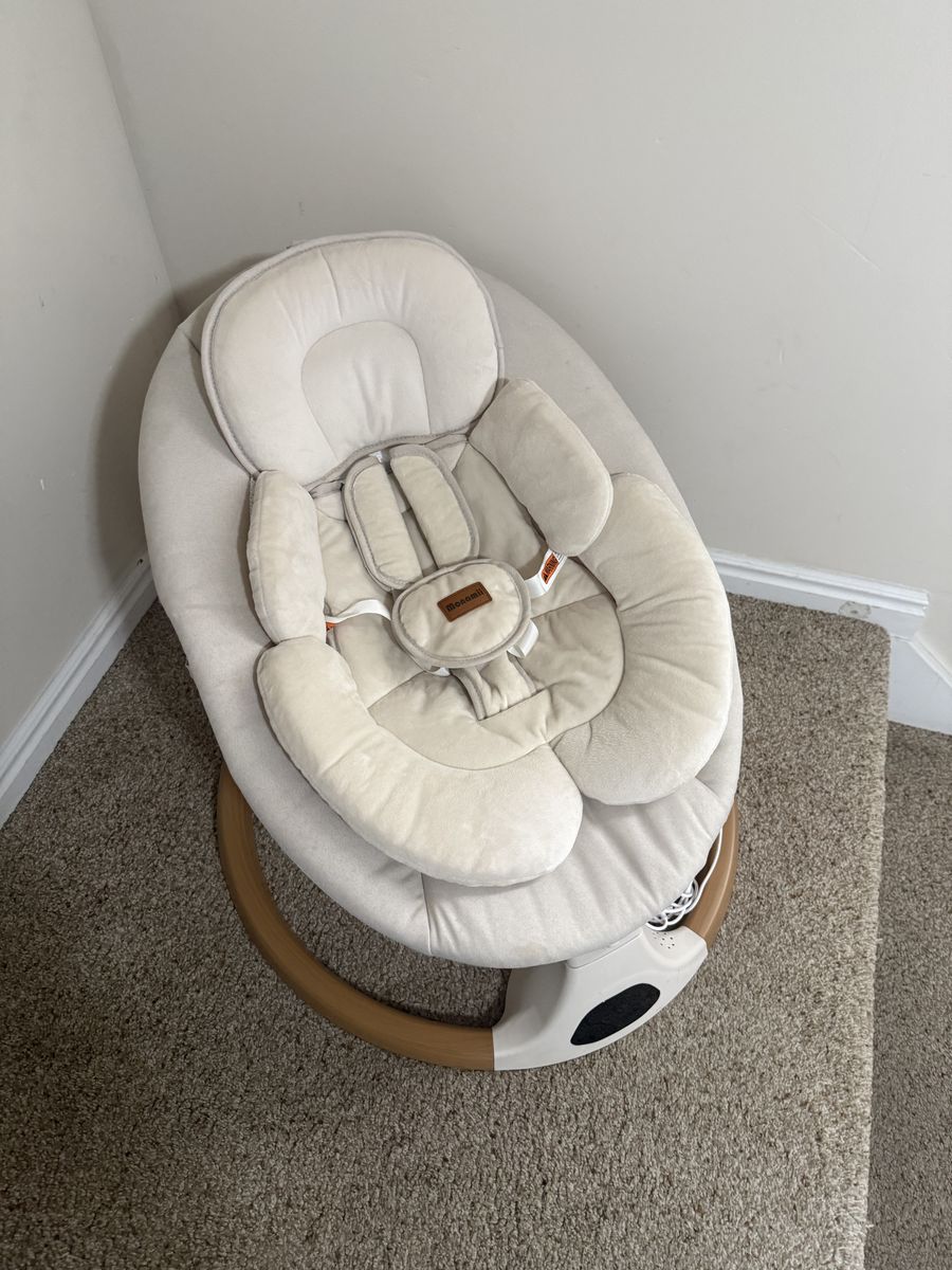 Gently used baby swing 