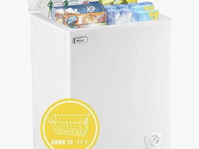 Brand New WANAI 3.5 Cu. Ft. Chest Deep Freezer - White (In Box)