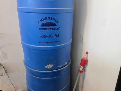Unused 55 Gallon Water Barrels
