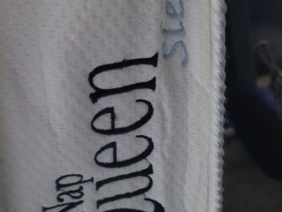 Nap Full Sleep Mattress White and Gray