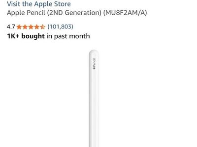 Apple Pencil (2nd Gen) Bluetooth