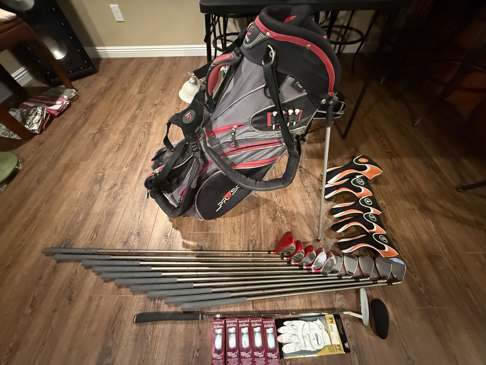 Lady Pro Left Handed Golf Clubs Mid Flex