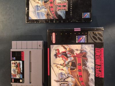 Hook Super Nintendo Original Game