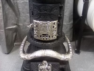 Antique wood stove