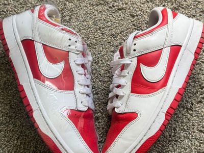 Dunks red championship size 11