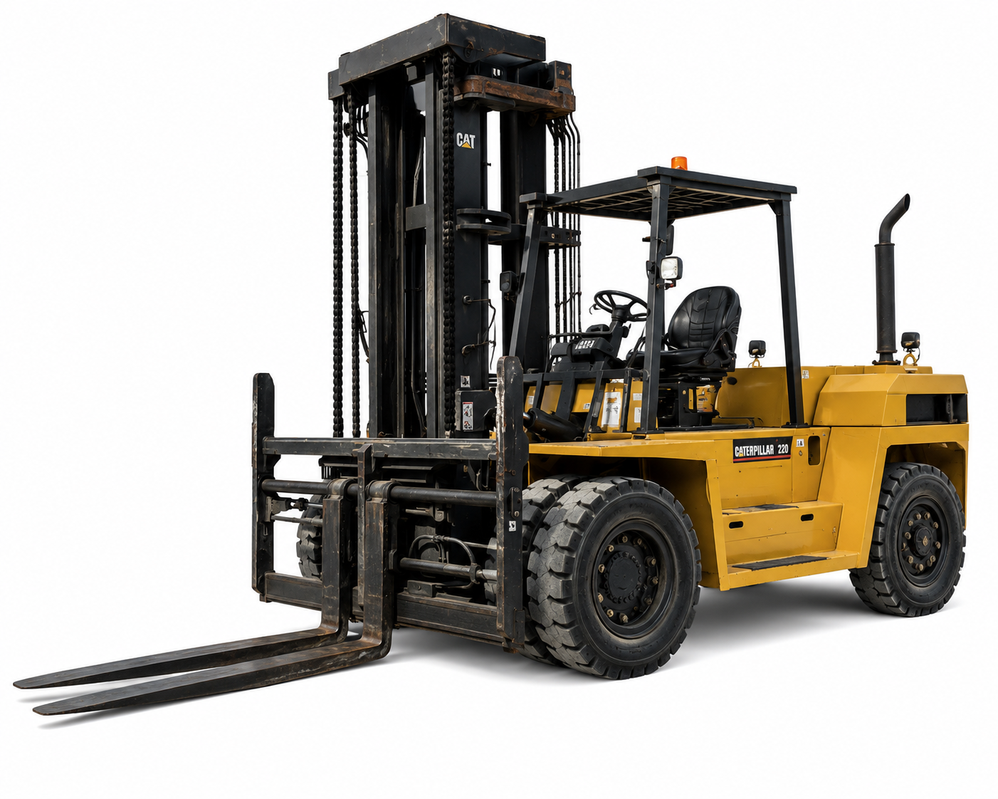 22,000 LB CAT Forklift Rental – 8' Forks – Delivery Available