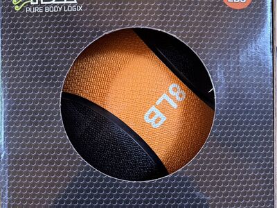 PBLX Pure Body Logix 8 LBS Medicine Ball