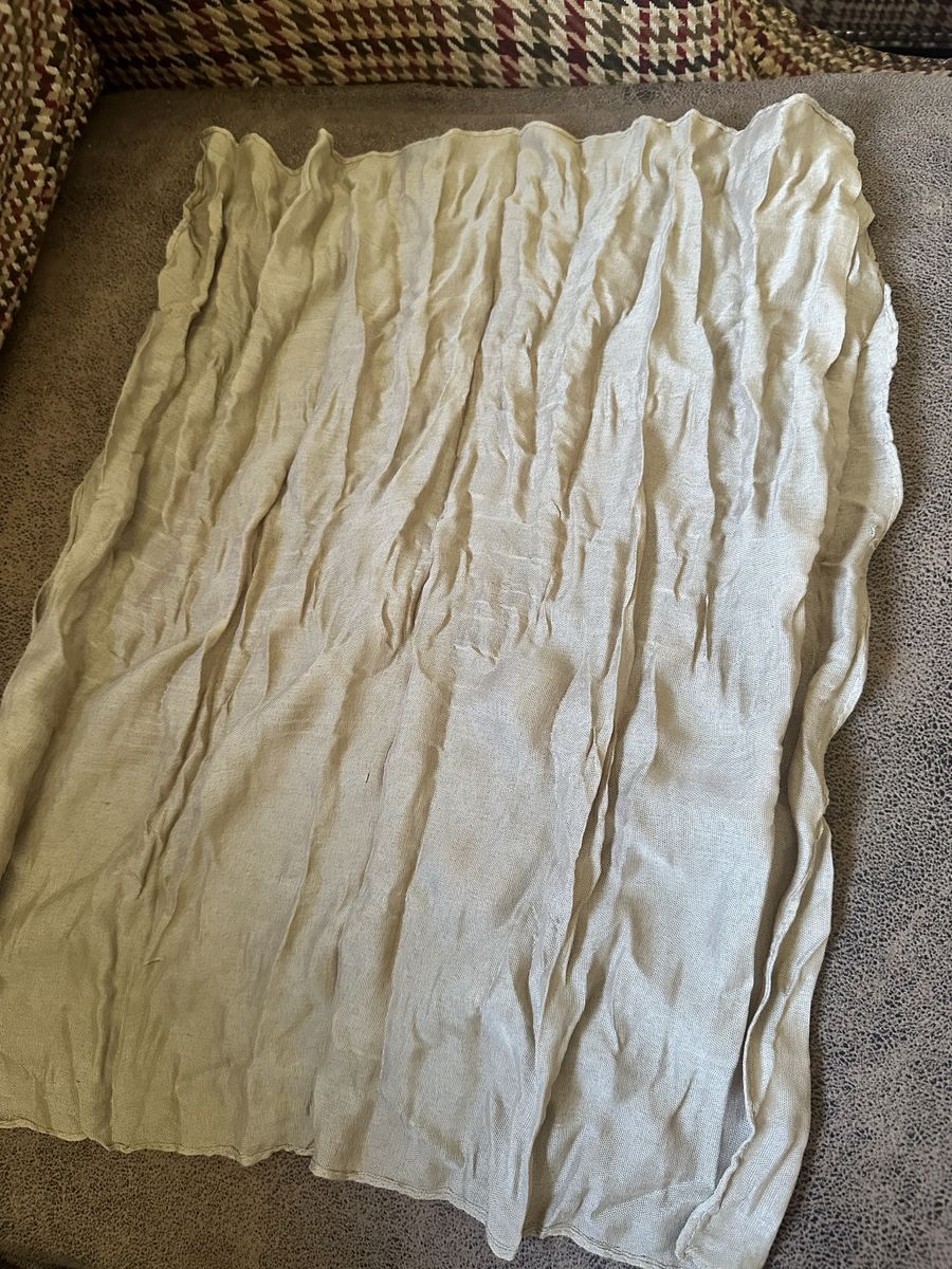Unbranded 20 piece Light Beige/Tan Solid Scarf - Lightweight & Versatile Accessory