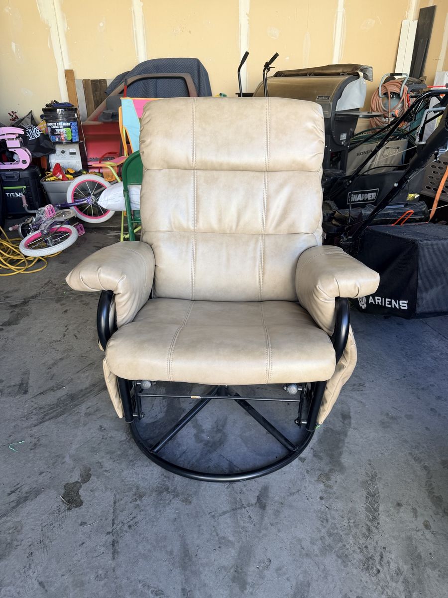 Leather glider