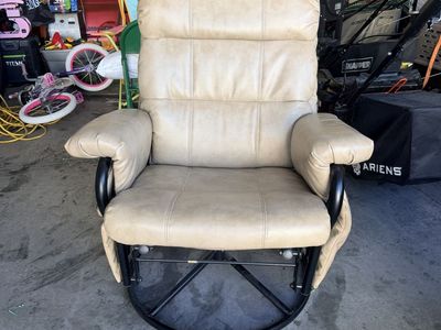 Leather glider