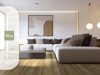 Saddle Ridge Pine Waterproof Click Lock Luxury Vinyl Plank Flooring