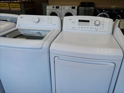 Clean Top Load Washer and Dryer~90 Day Guarantee~With Agitator