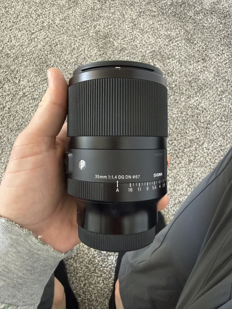 Sigma 35 1.4 Sony E