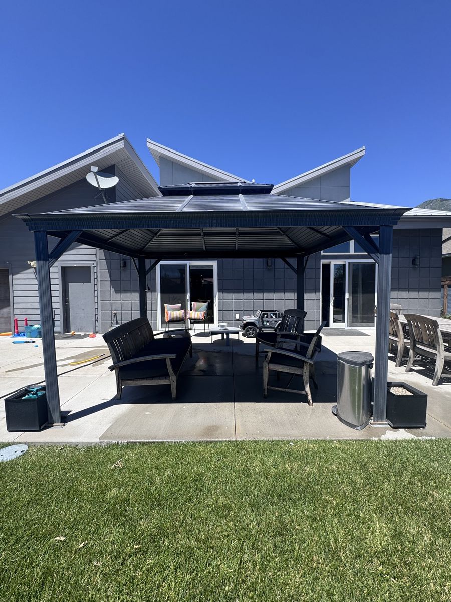 Pre-Assembled Gazebo