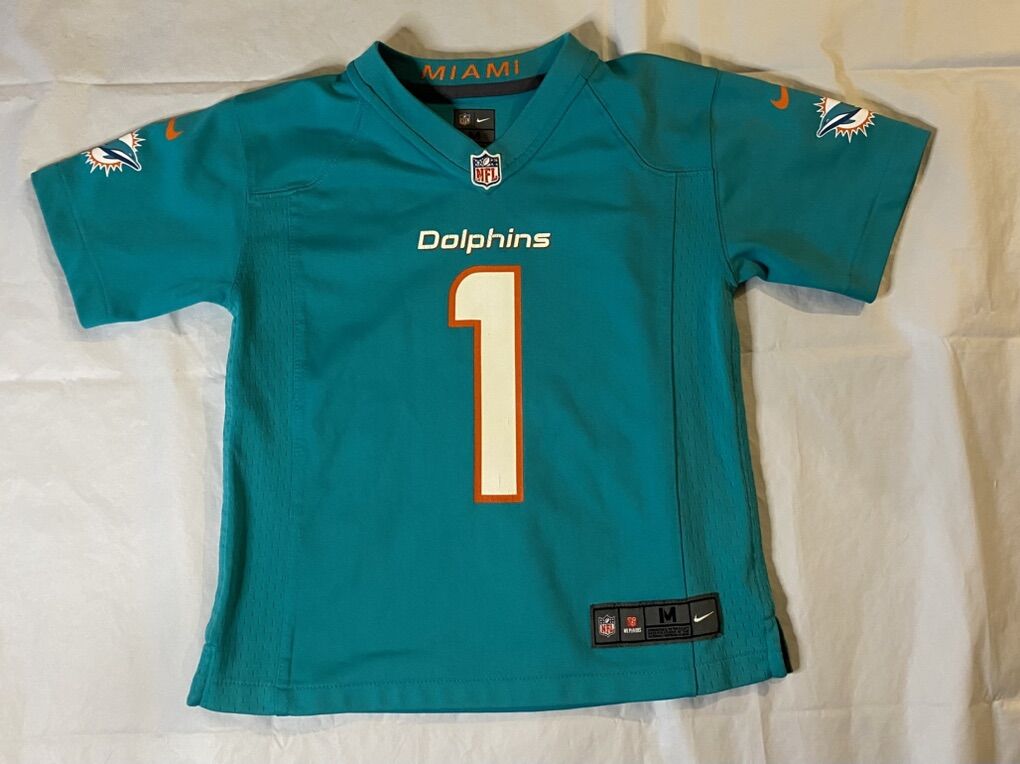 Tua Tagovailoa Miami Dolphins Jersey Youth M(5/6)