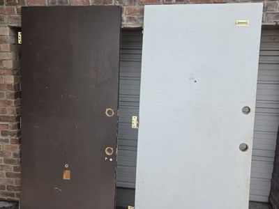 Used Exterior Doors HEAVY solid wood 36x80