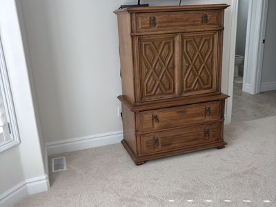 Headboard, Nightstands,Armoire and Bench