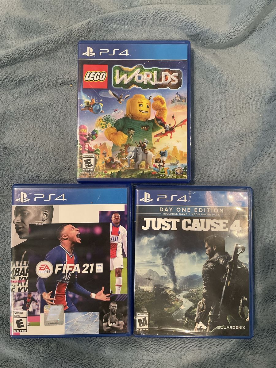PS4 Video Game Lot of 3
