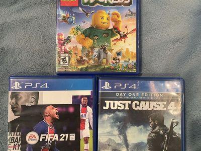 PS4 Video Game Lot of 3