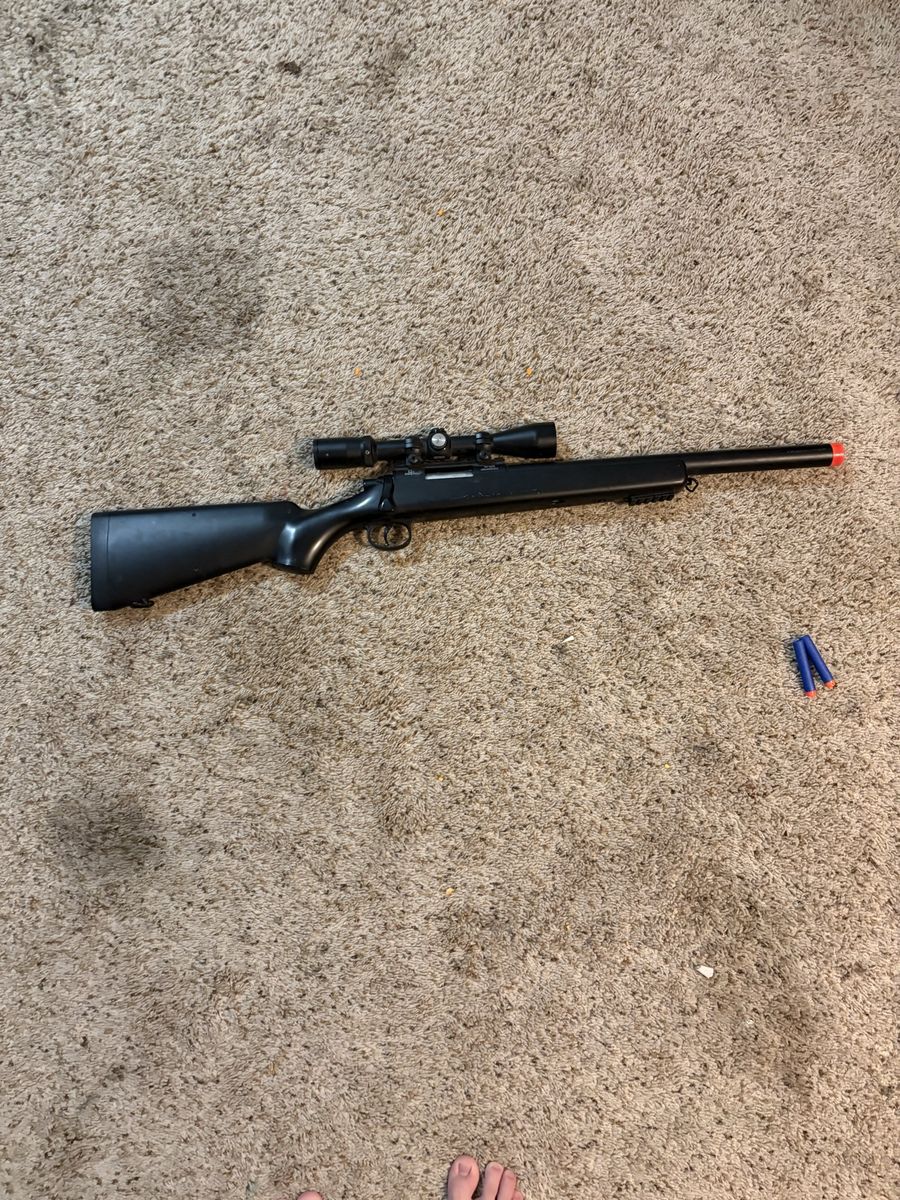 Airsoft Sniper Rifle with Scope