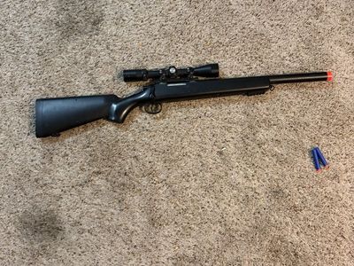 Airsoft Sniper Rifle with Scope