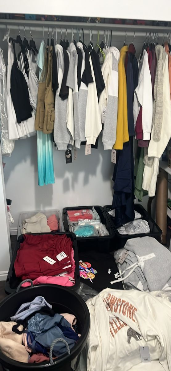 350+ lot of clothing