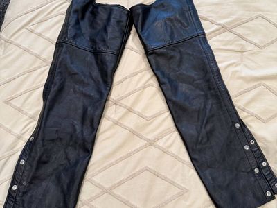 Women's Leather Chaps - Size Small