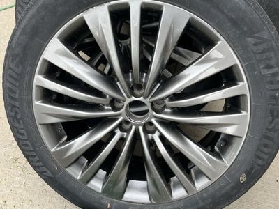 20x8 wheels 20x8 rims Toyota Highlander 5x114 5x114.3