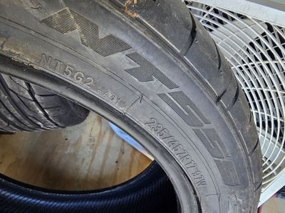Nitto tires 235/45r17