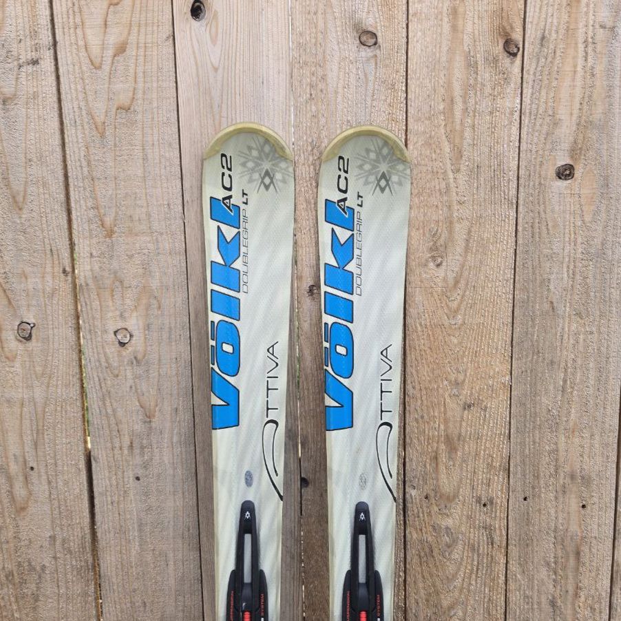 163 cm Women's Volkl Skis Marker Bindings