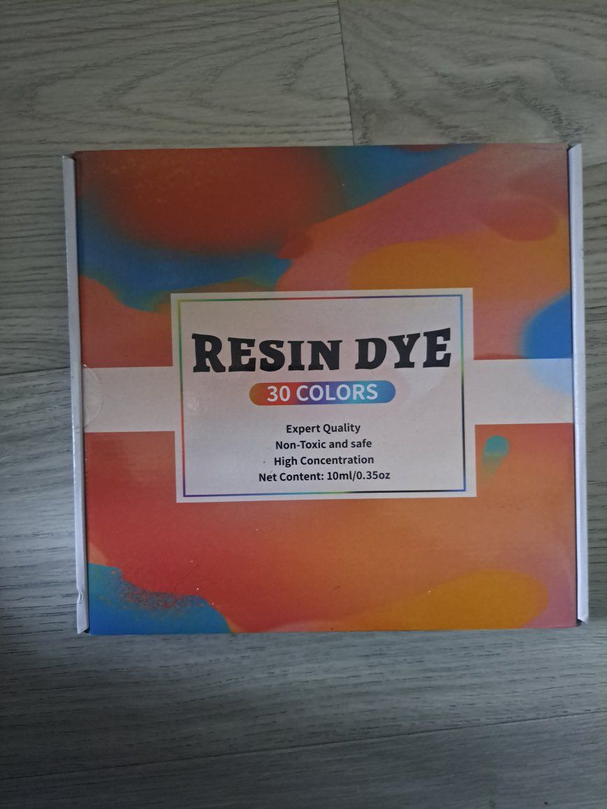 30 Colors Resin Dye Liquid Pigment Set (10ml / 0.35oz Each) for DIY Crafts