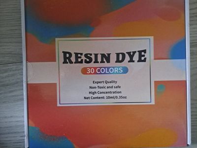 30 Colors Resin Dye Liquid Pigment Set (10ml / 0.35oz Each) for DIY Crafts