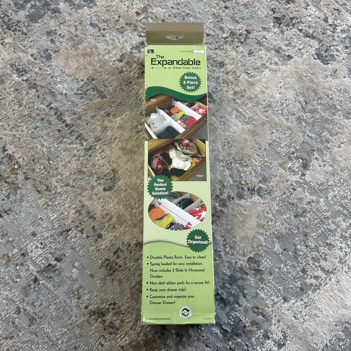 White Drawer Dividers