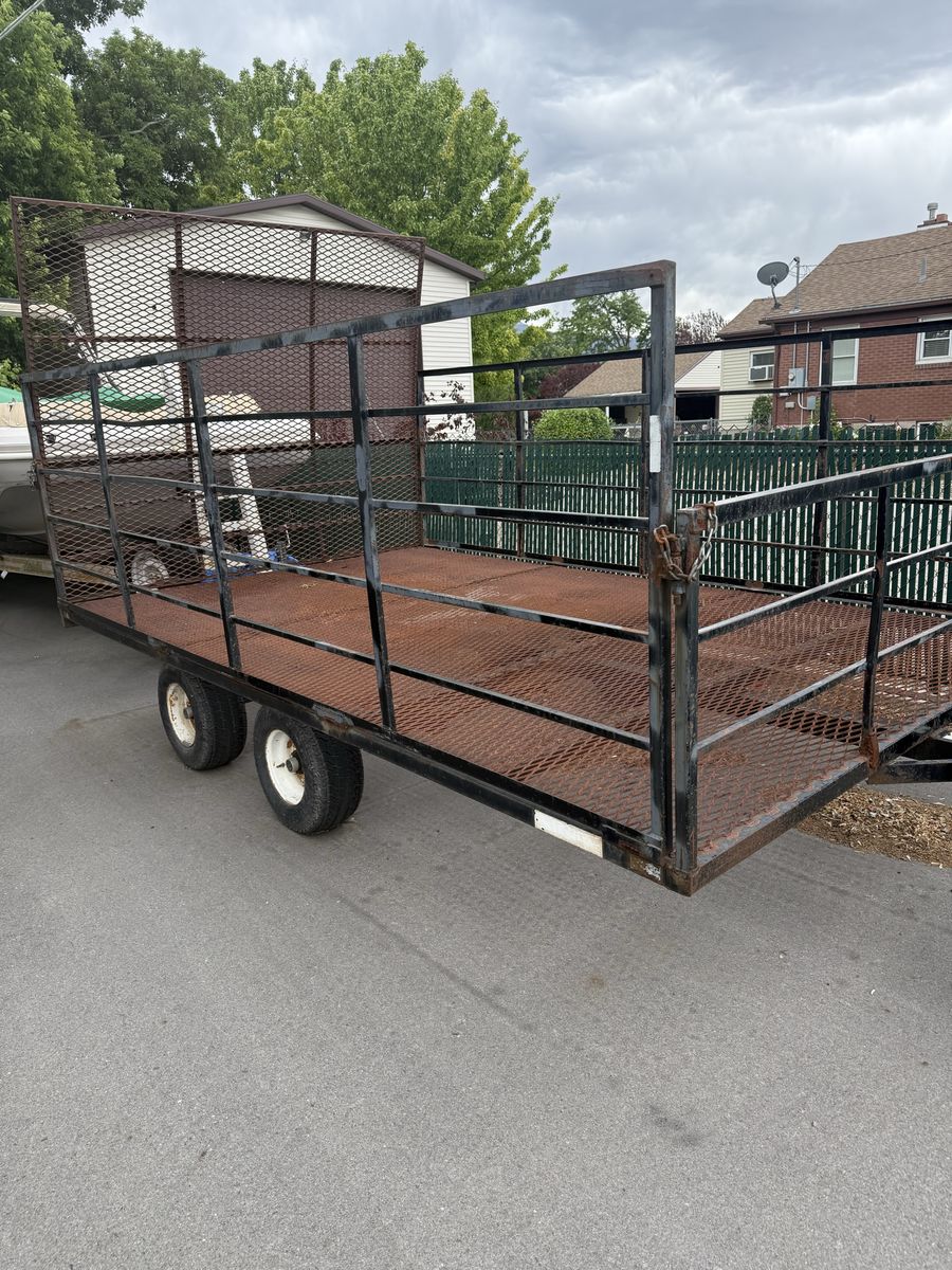 7x12’ Heavy Duty Utility Trailer- Dual Axle