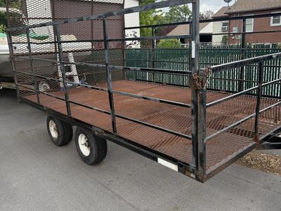 7x12’ Heavy Duty Utility Trailer- Dual Axle