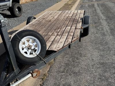 6x12 FLAT DECK TRAILER
