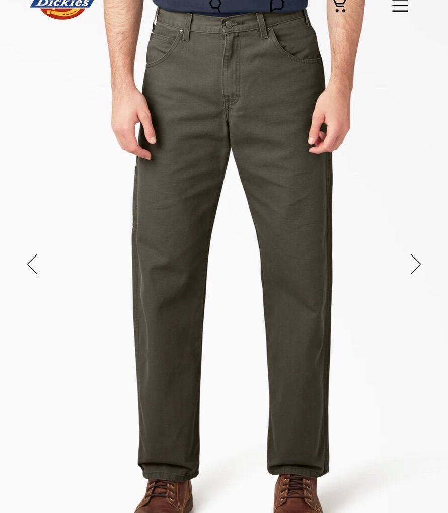 Relaxed Fit Heavyweight Duck Carpenter Pants