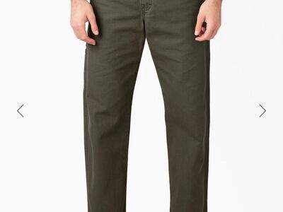 Relaxed Fit Heavyweight Duck Carpenter Pants