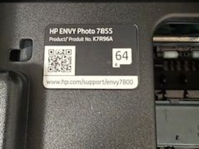 HP Printer, Envy 7855, Wifi, Scanner, Copier, Ethernet & USB Printer Cables, Photo Paper