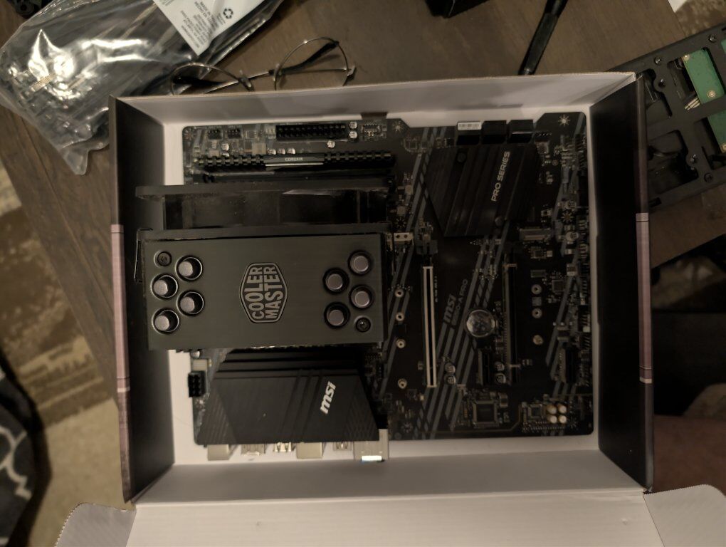 Ryzen 7 1700X, B550, 32GB DDR4