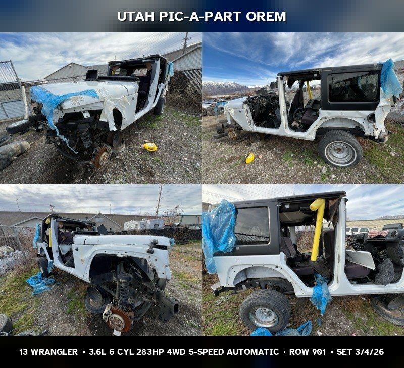 2013 Jeep Wrangler JK Parts - UTPAP Orem