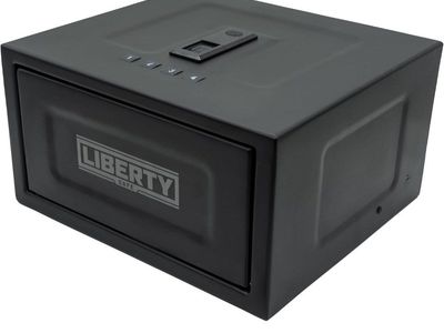 Liberty Safe HDX-250 Smart Vault Biometric Handgun Safe - Key Access Only