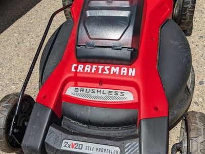 Craftsman V20 electric lawn mower